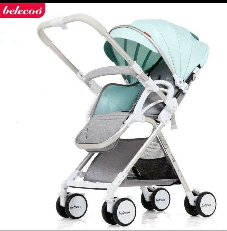 Xe đẩy 2 chiều 3 tư thế gập gọn Belecoo hàng cao cấp