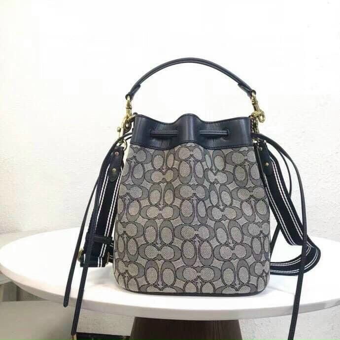 C0ACH Field Bucket Bag In Signature