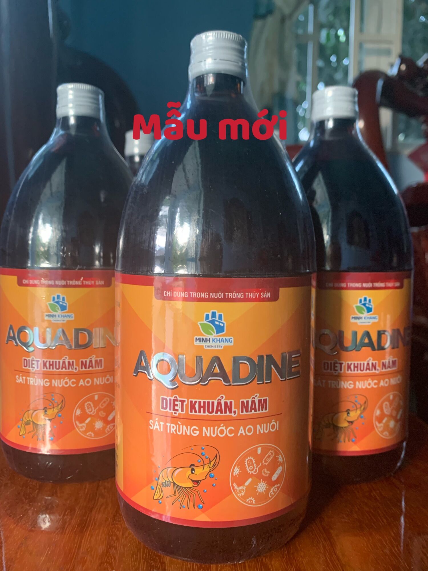 Aqua Dine diệt khuẩn sát trùng nguồn nước dùng cho thủy sản