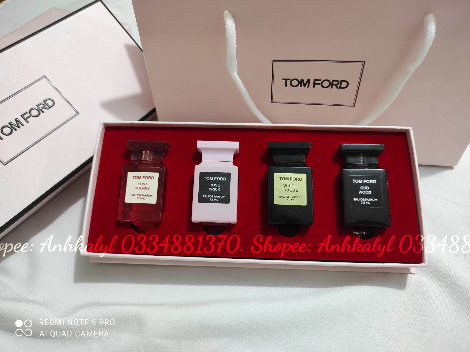 Set Nước Hoa Tom Ford 4 Chai 75Ml/C