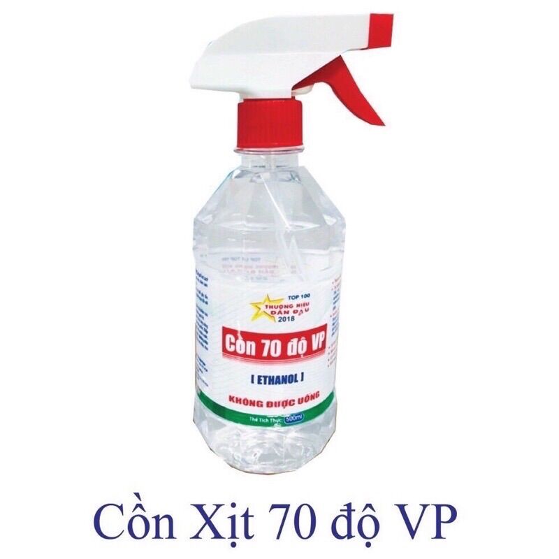 Cồn xịt khuẩn 70 độ Vĩnh Phúc
