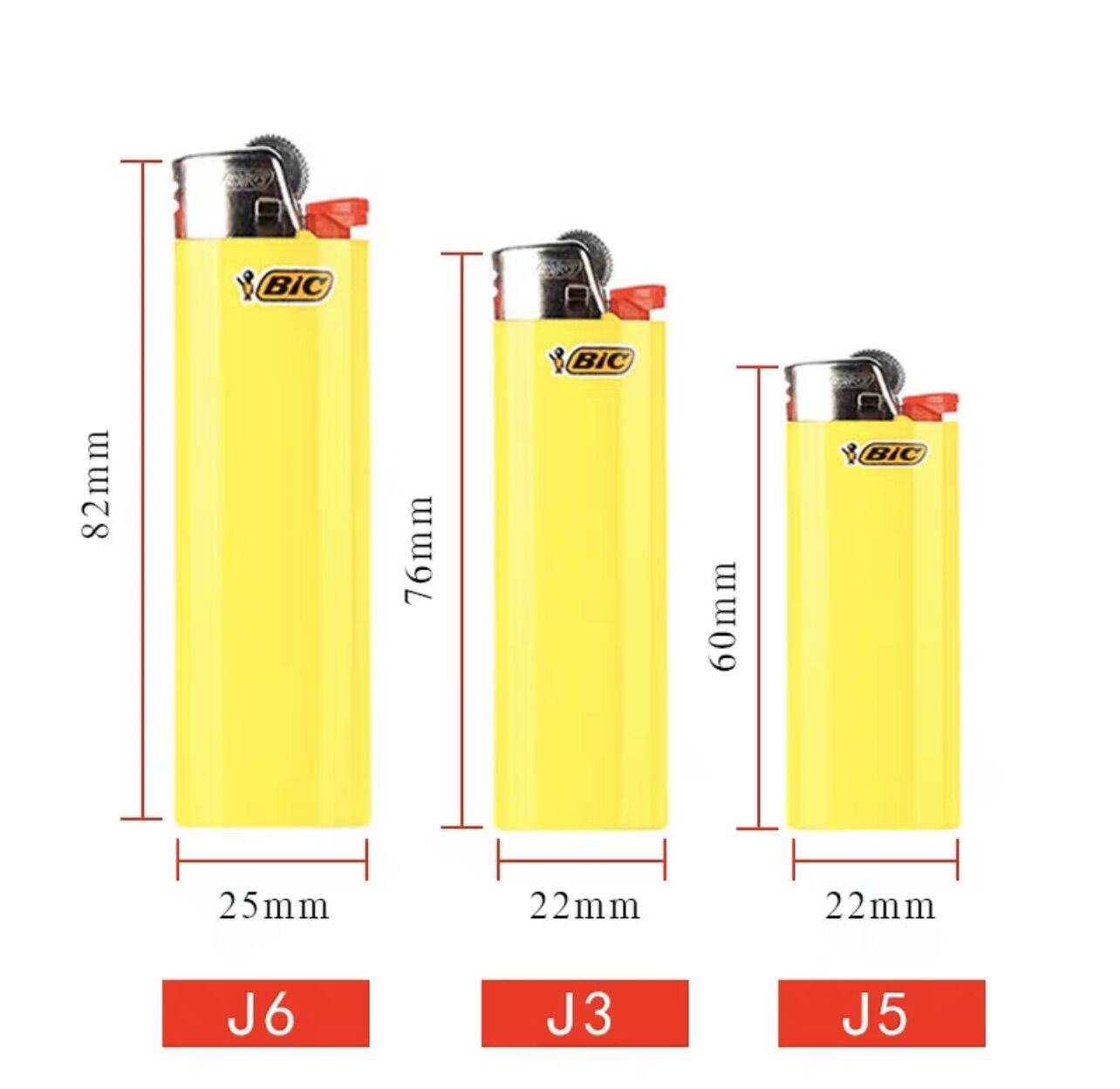 [ CHÍNH HÃNG]Phụ kiện Đá BIC J3 size trung nhiều lựa chọn
