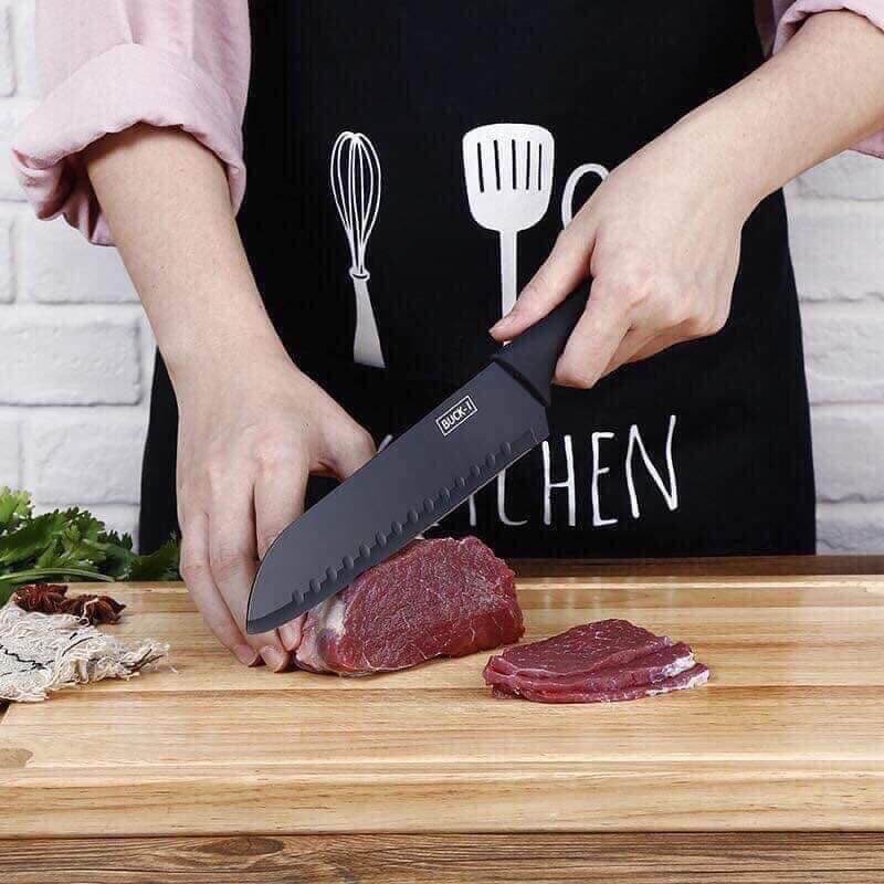 Bộ dao 5 món màu đen Buck Black