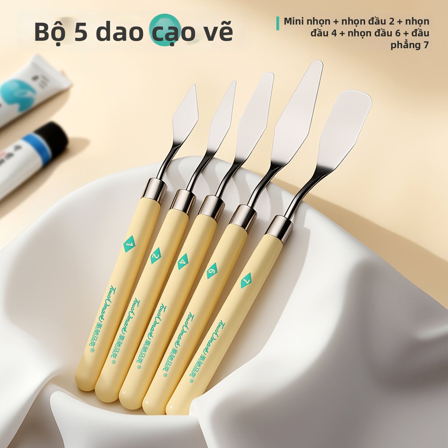 Touch Mark | Bộ Dụng Cụ Vẽ Sơn Dầu Chuyên Nghiệp Cho Sinh Viên Mỹ Thuật