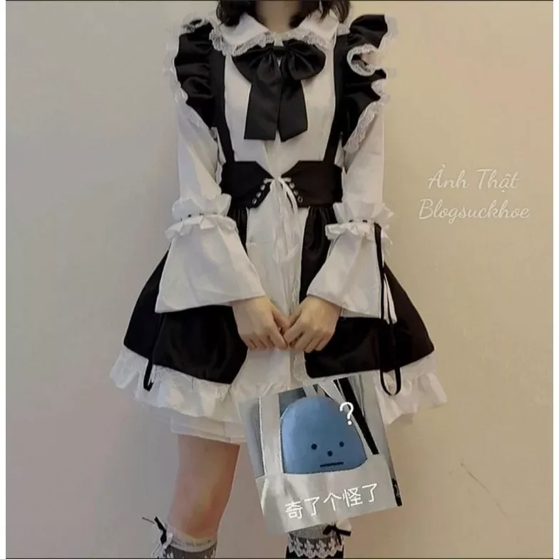 Che Tên, Sét Váy Cosplay Nam Nữ Có Kèm Tất