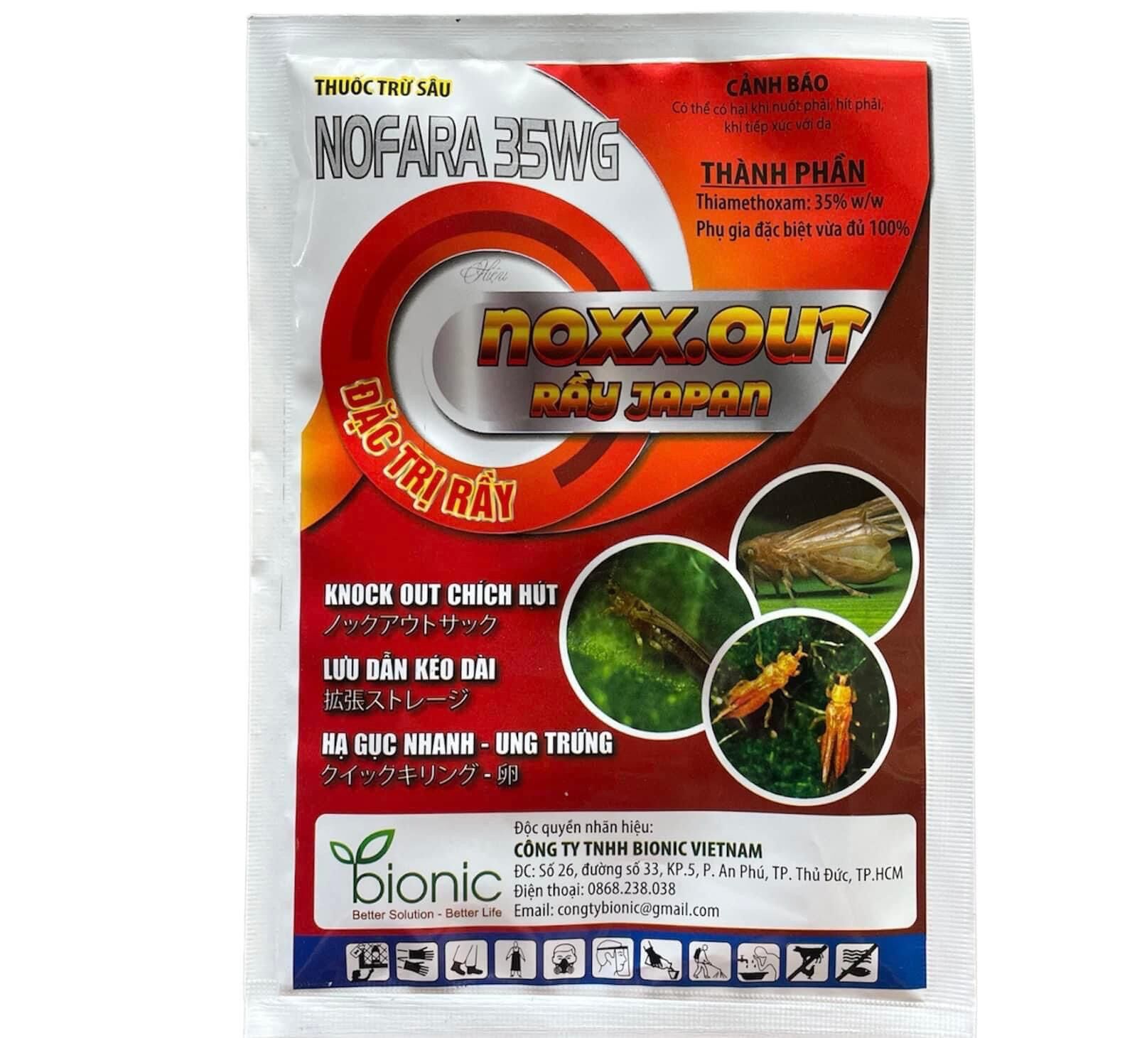 10 gói RẦY NOXX.OUT (Thiamethoxam 35%)