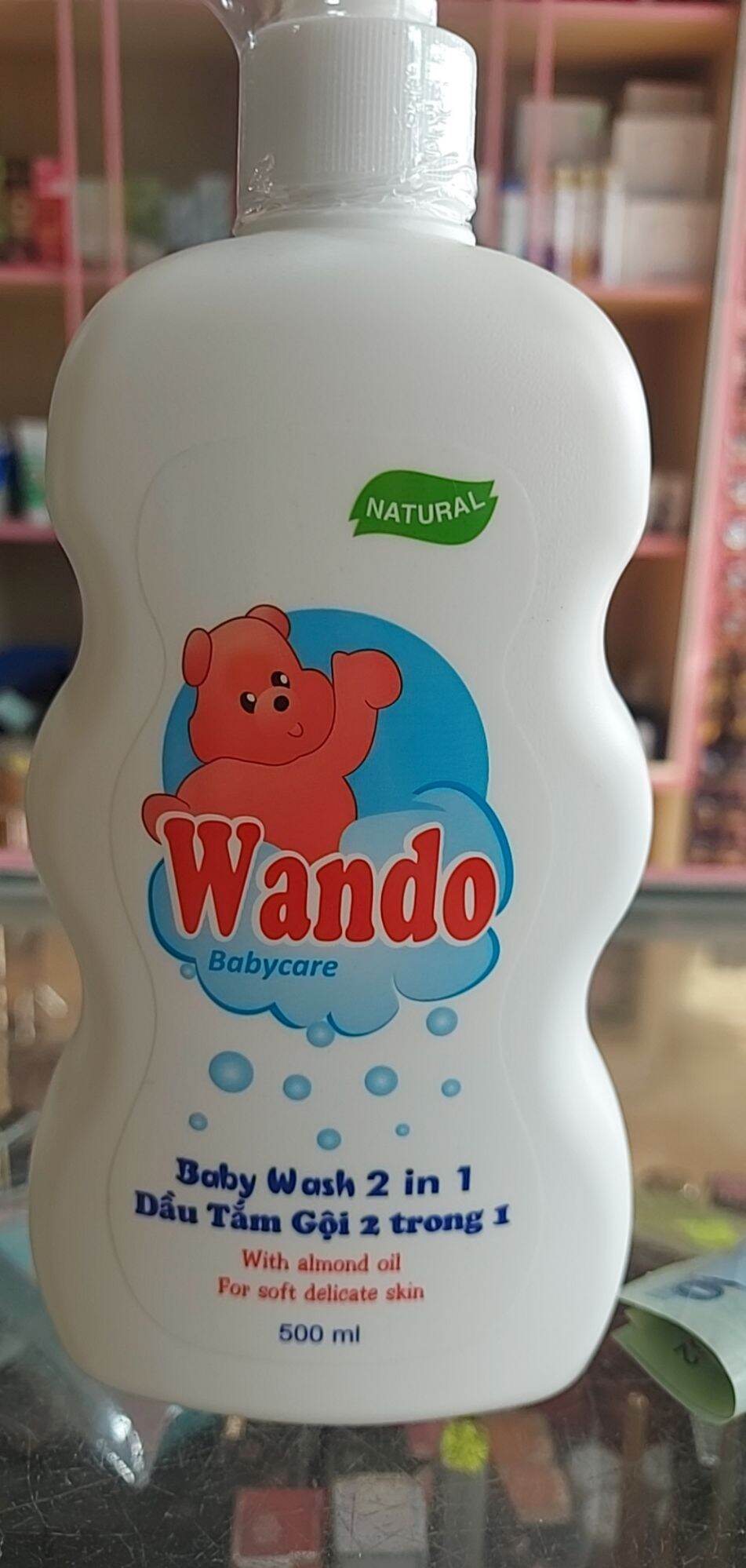 Sữa tắm em bé wando -500ml