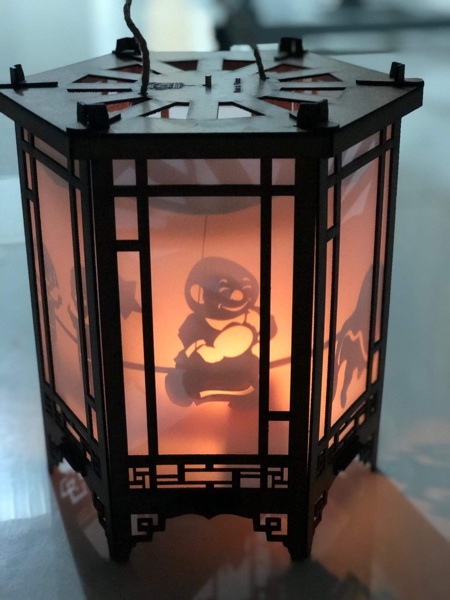 Lồng đèn kéo quân Handmade