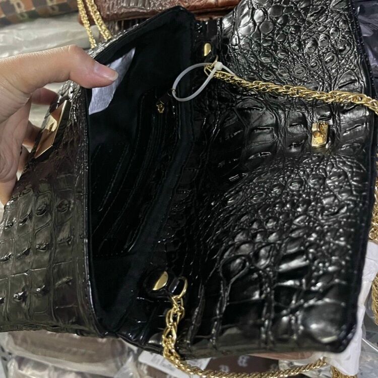 [Auth] Túi Đeo Chéo Đeo Vai Nữ Chất Da Vân Cá Sấu Bền Sang Đẹp Hàng Chuẩn Xịn