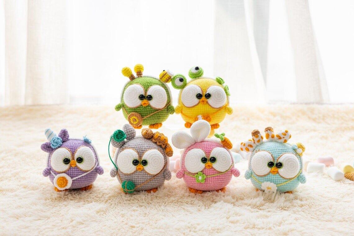 Len nhung 2mm mềm mịn, dùng đan móc thú bông, quần áo