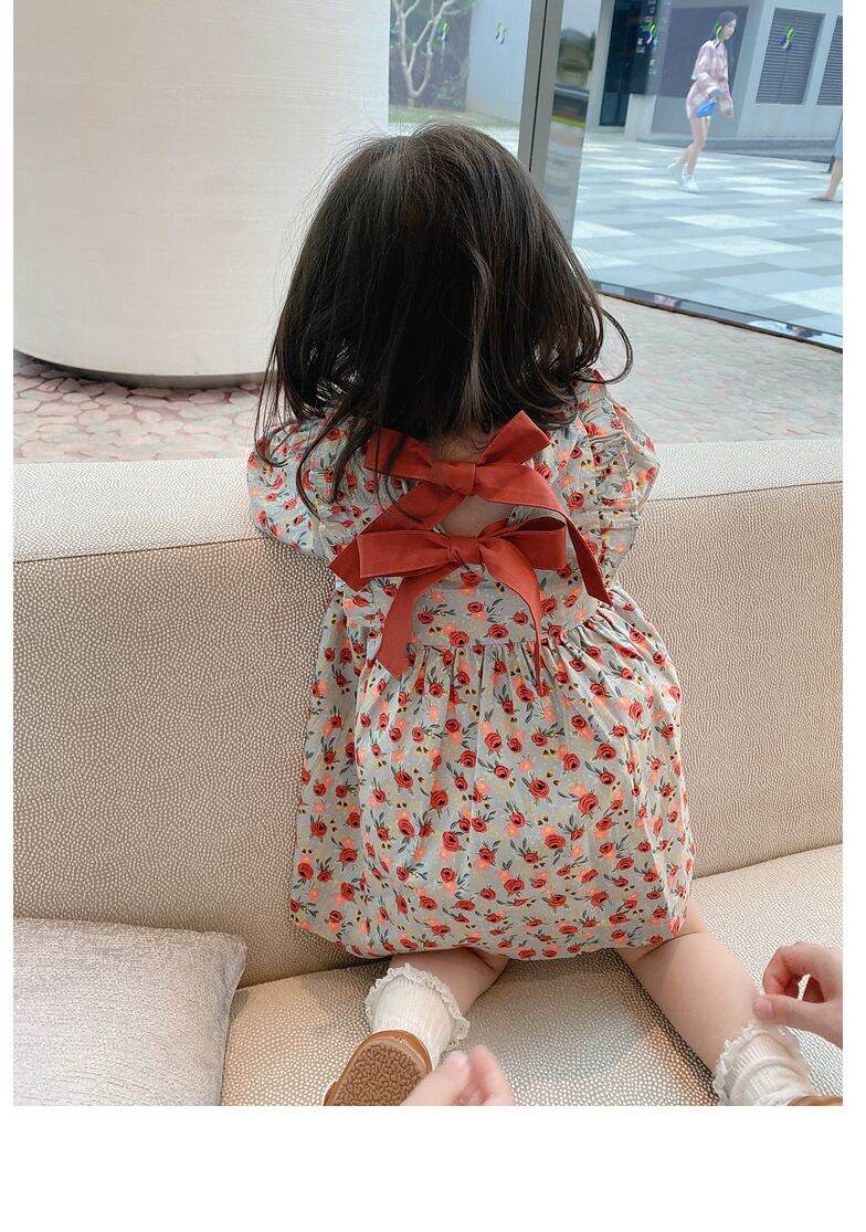 Váy cho bé gái thu đông dễ thương