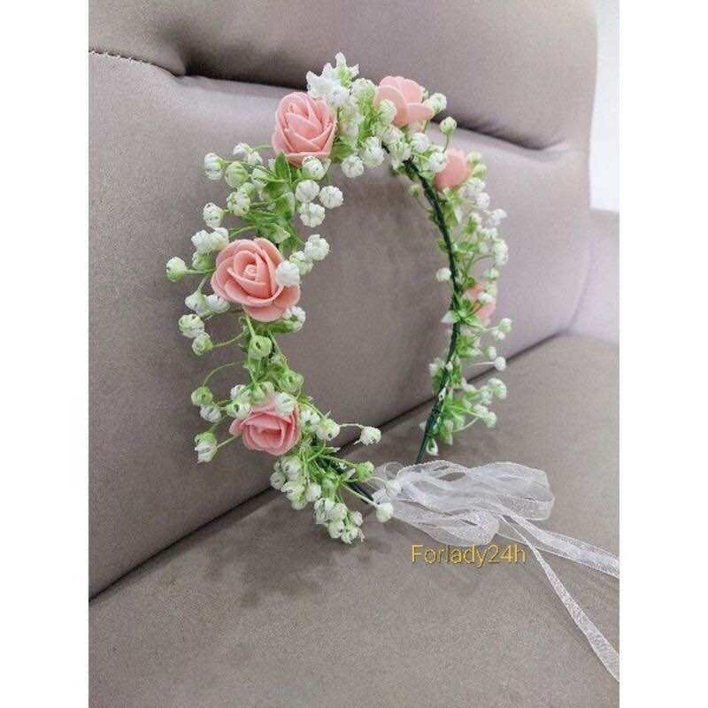 VÒNG HOA ĐỘI ĐẦU CHỤP ẢNH KỈ YẾU