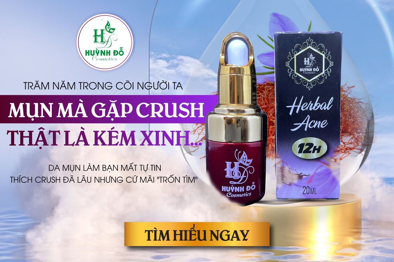 Serum chấm mụn 12h huỳnh đỗ