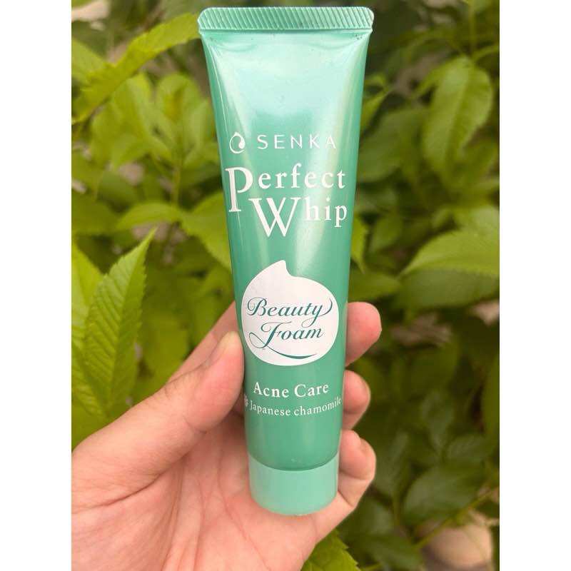 Sữa rửa mặt tạo bọt sạch sâu mướt mịn senka perfect whip 50g - 120g