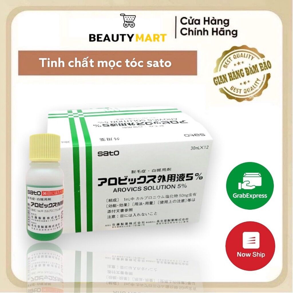 Tinh chất mọc tóc sato JG nhật bản