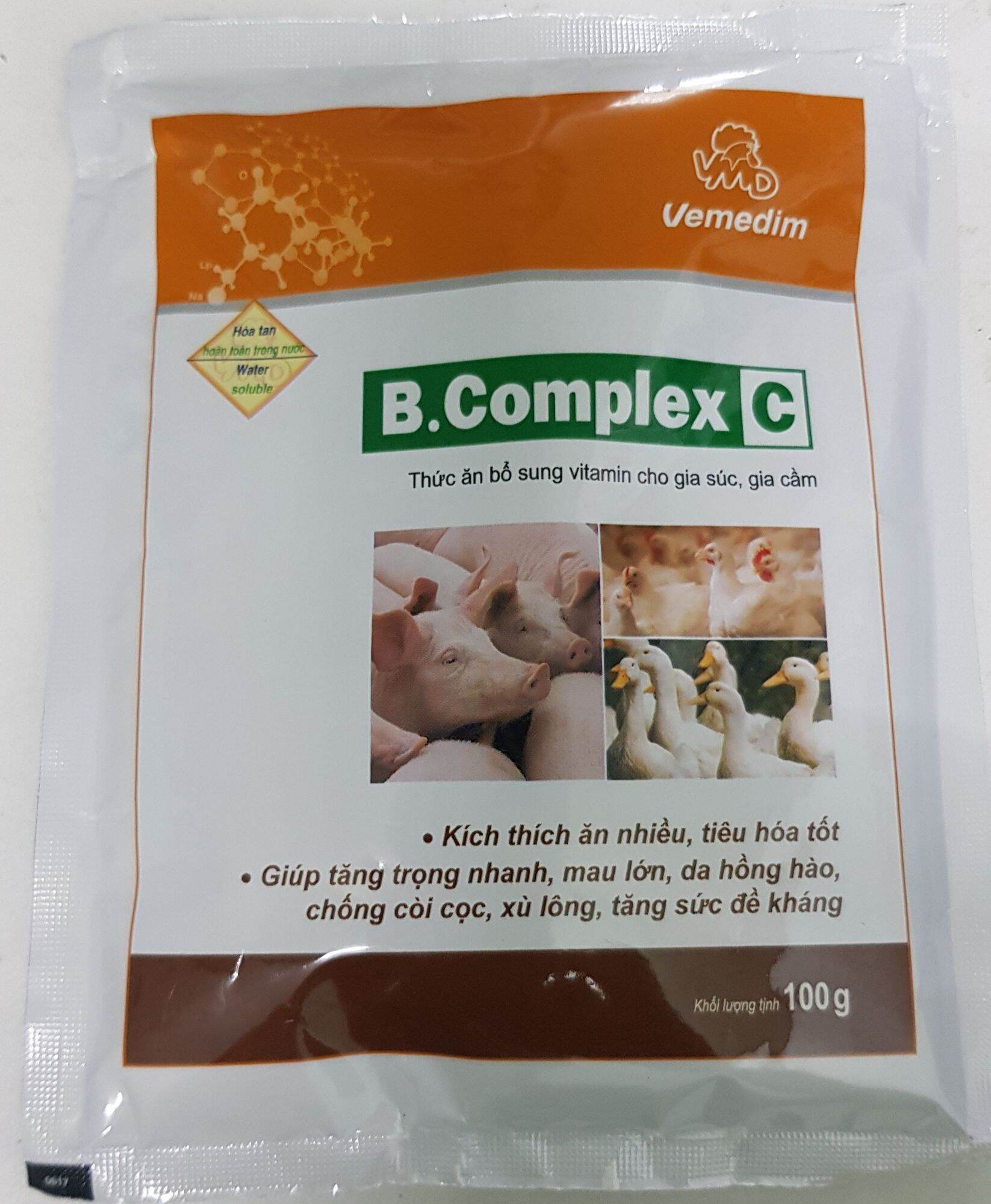 B complex C tăng đề kháng cho chim gà