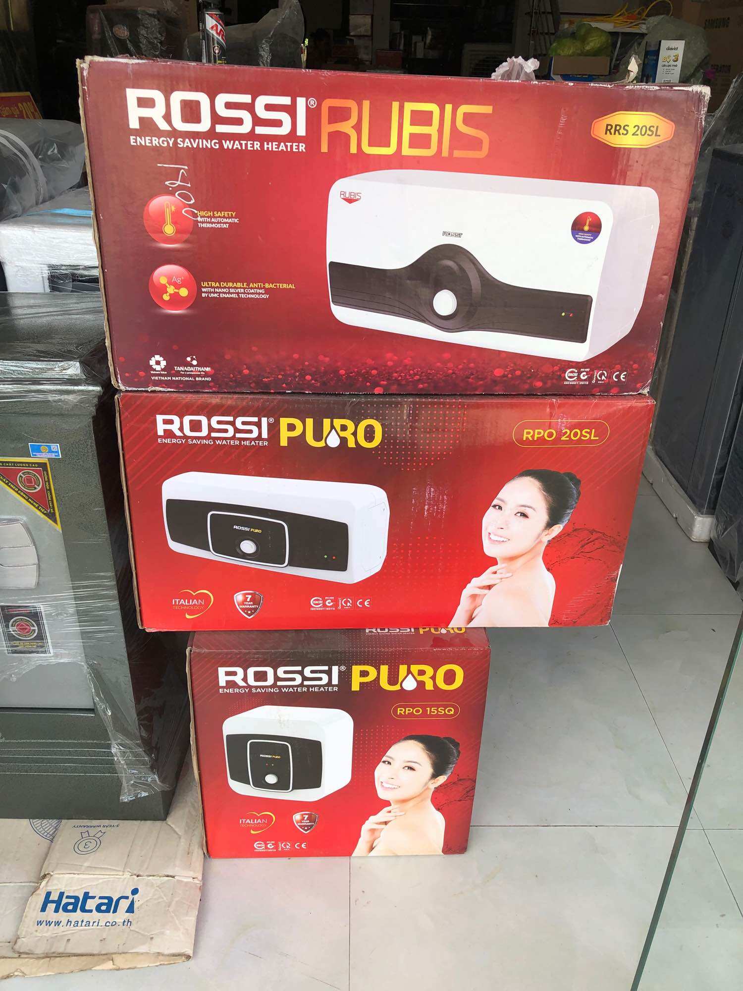 Bình nóng lạnh RossI   20L