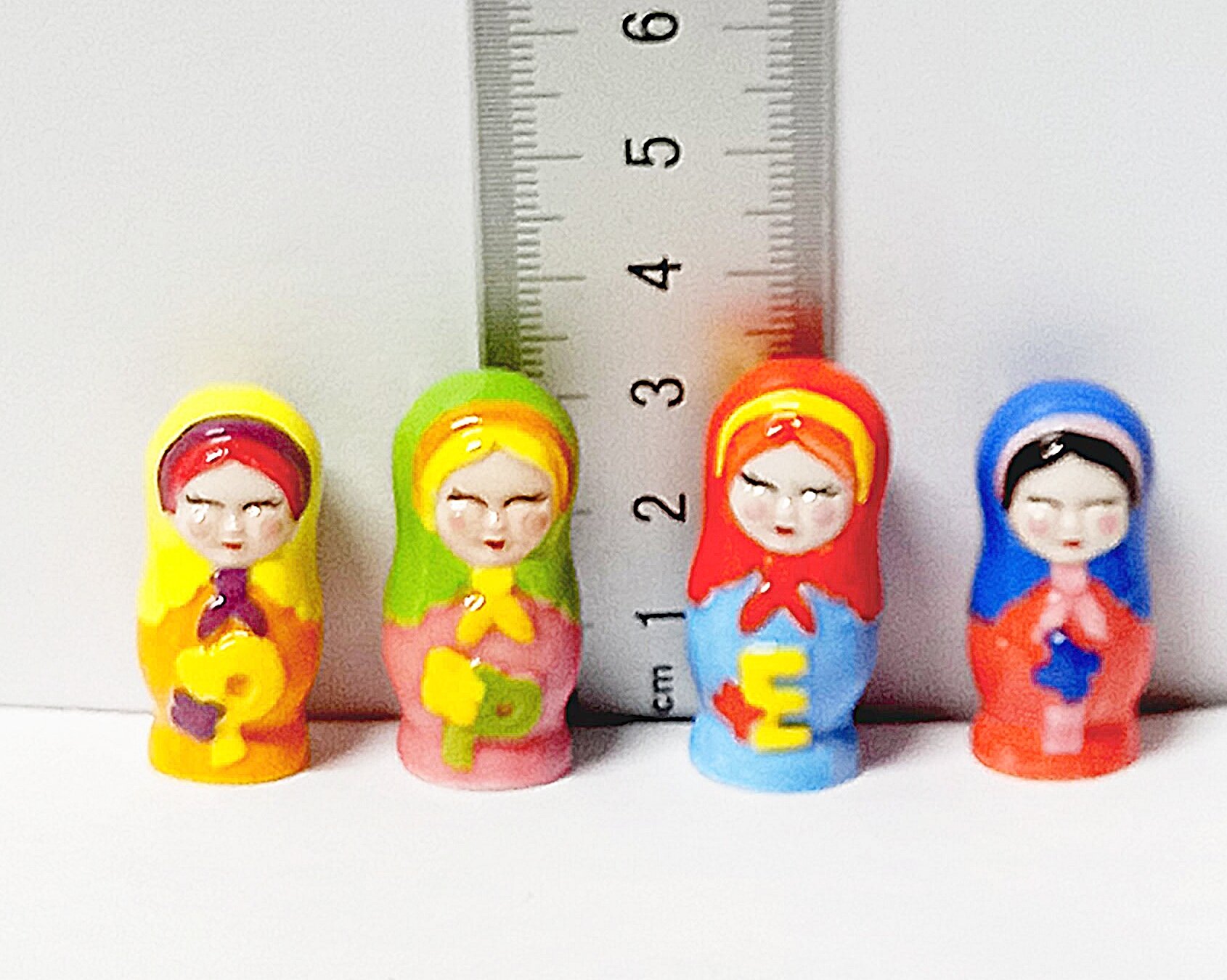 bộ búp bê Nga bằng sứ cao cấp