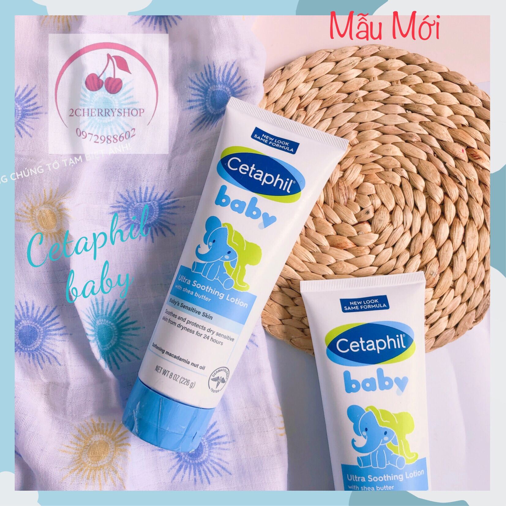 Dưỡng ẩm Cetaphil Ultra Soothing Baby 226g