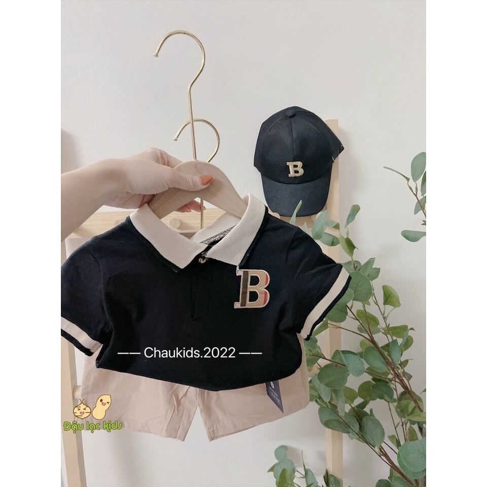 SET BỘ ÁO COTTON CHO BÉ TRAI TỪ 8 - 25KG