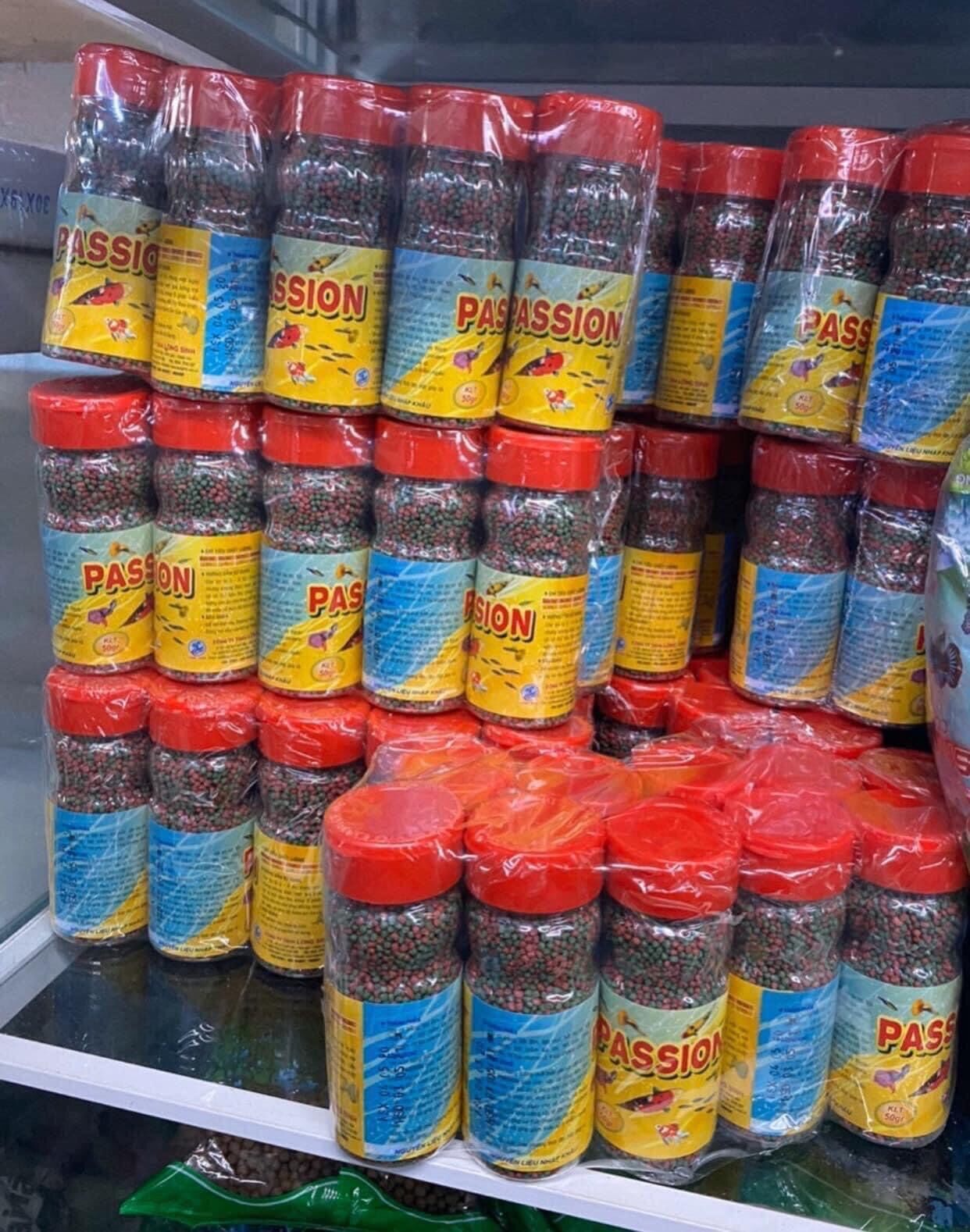 THỨC ĂN  CHO CÁ CẢNH - PASSION LỌ 50GR