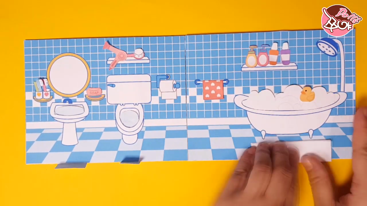 (BÚP BÊ GIẤY) GIA ĐÌNH BÚP BÊ GIẤY