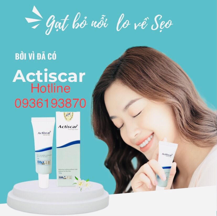 ACTISCAR - Kem Bôi mờ sẹo