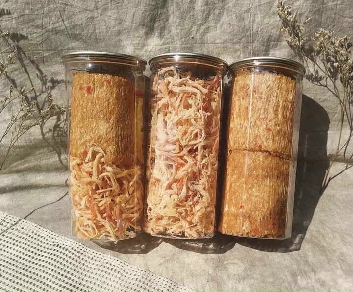 lon Mực hấp dừa siêu ngon 300gr