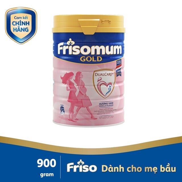 Sữa Frisomum Friso mum gold vị vani, 900g Date 2024