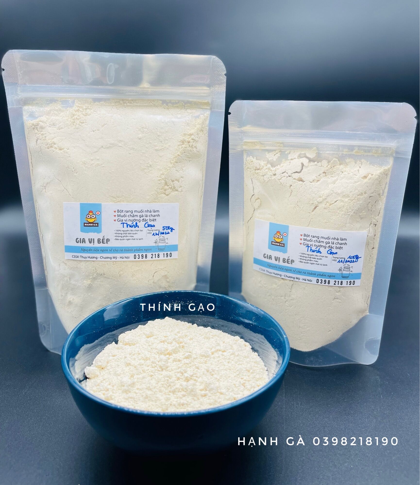 Thính gạo chuẩn vị làm nem thính 500gr