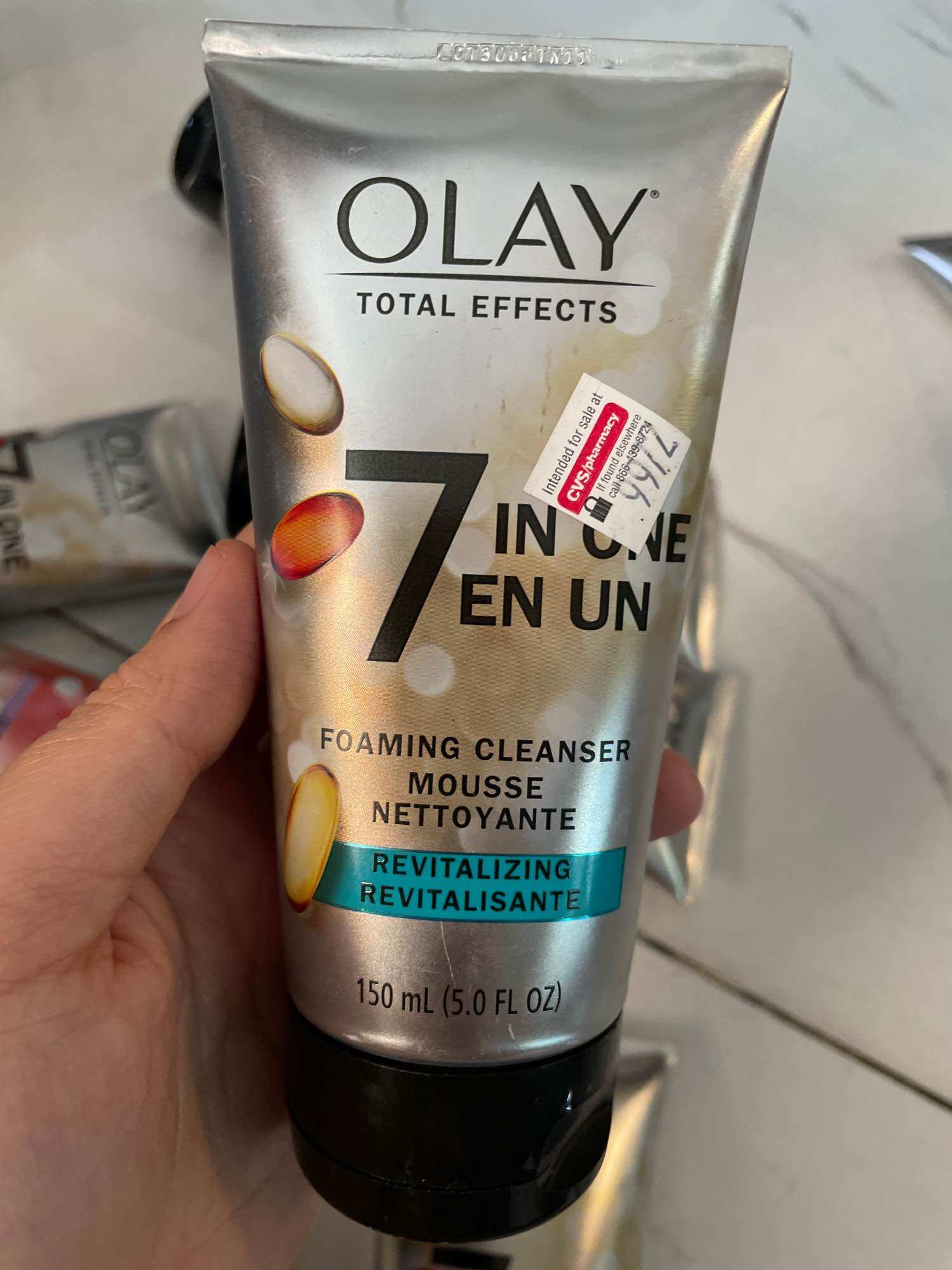[HCM][ New ] Sữa rửa mặt dạng mới của Olay Total Effect Foaming and Citrus