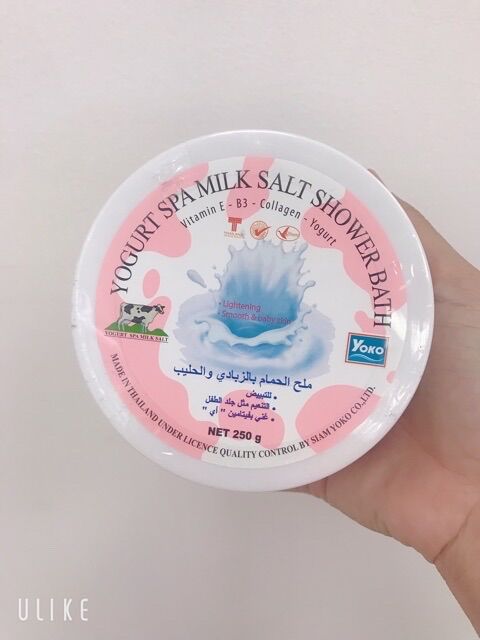 Muối tắm Yoko Spa tẩy tế bào chết hộp 250g