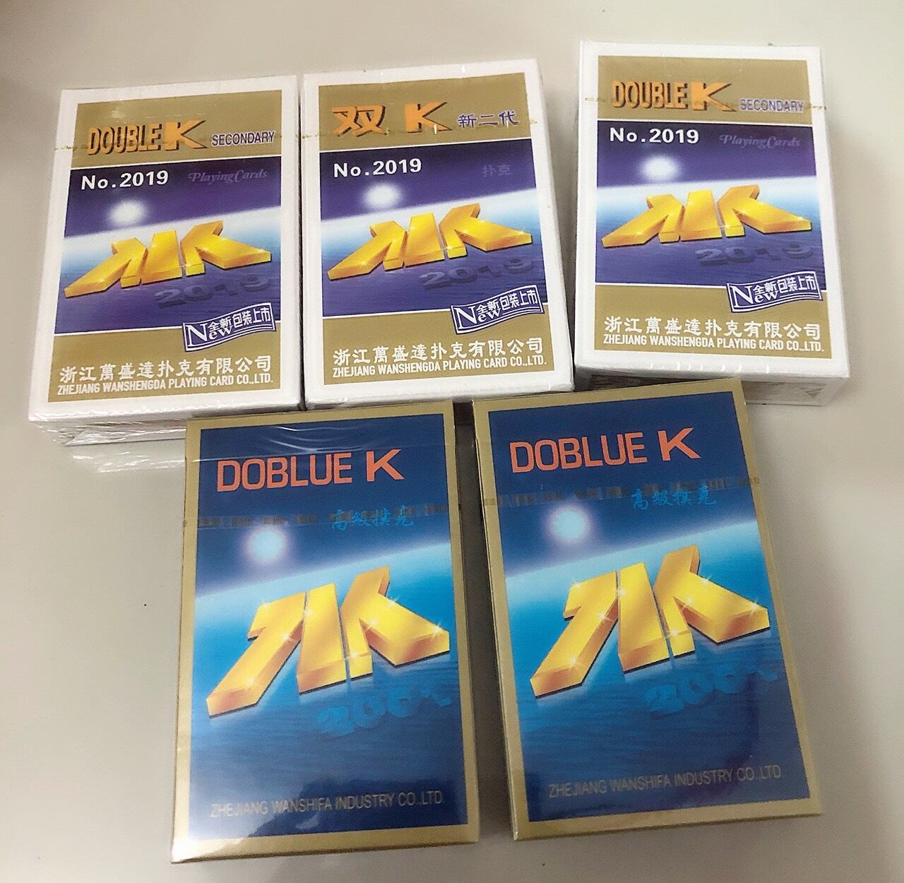 Bộ bài tây double k 2001