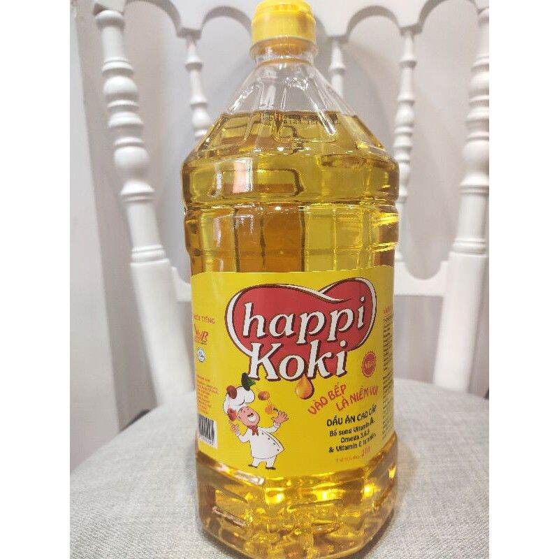 DẦU ĂN HAPPI KOKI 2 LÍT DATE 2023