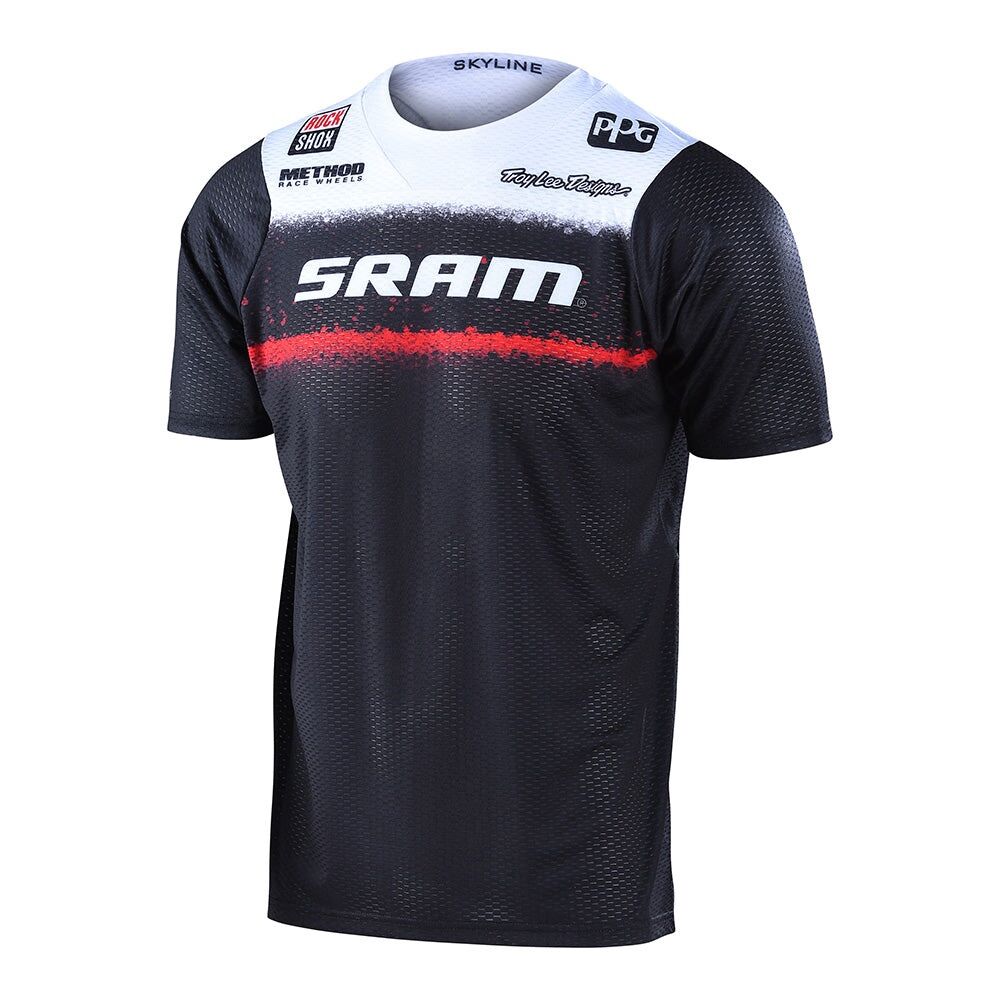 Áo troylee skyline air ss sram roost black