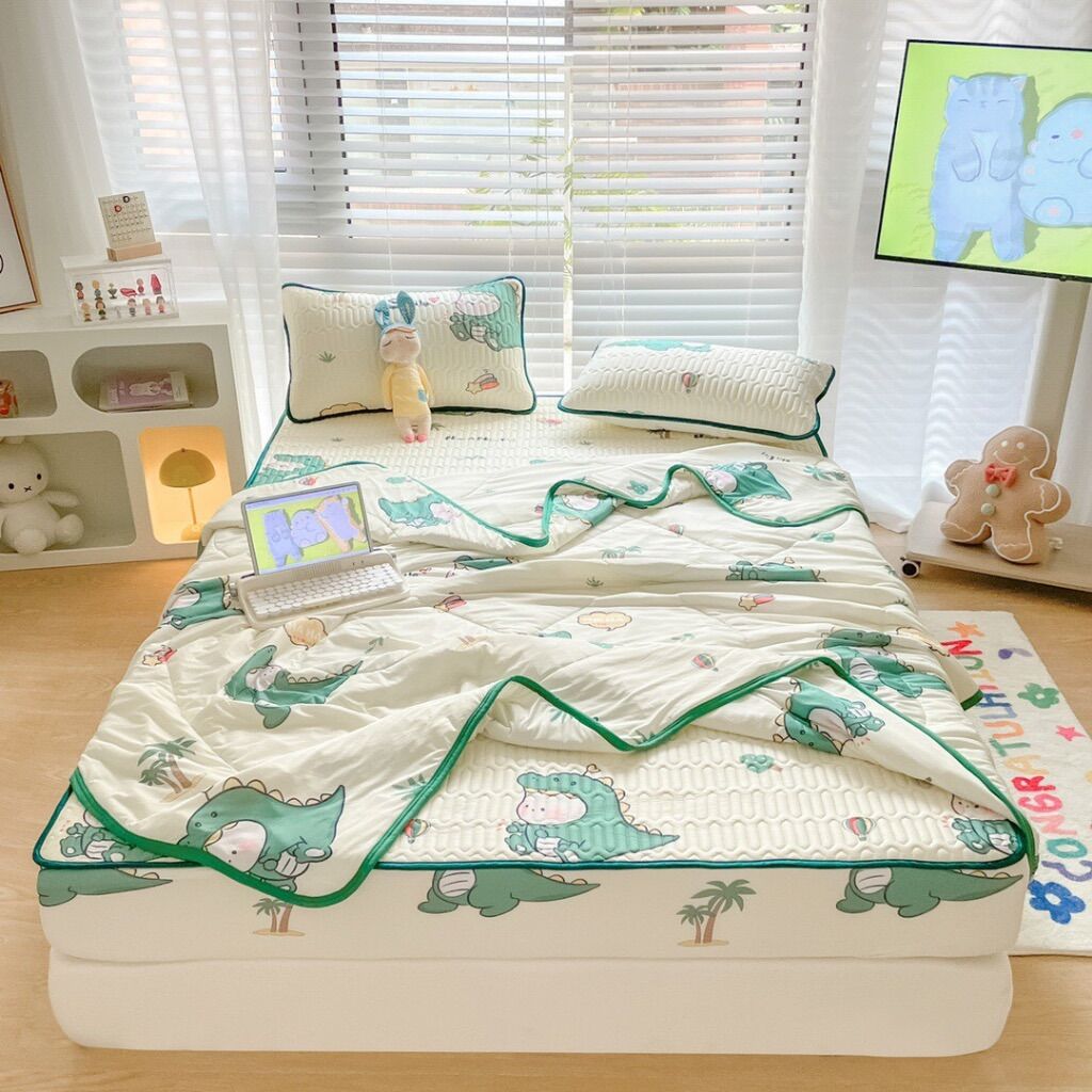 Bộ chiếu điều hoà kèm chăn cùng bộ