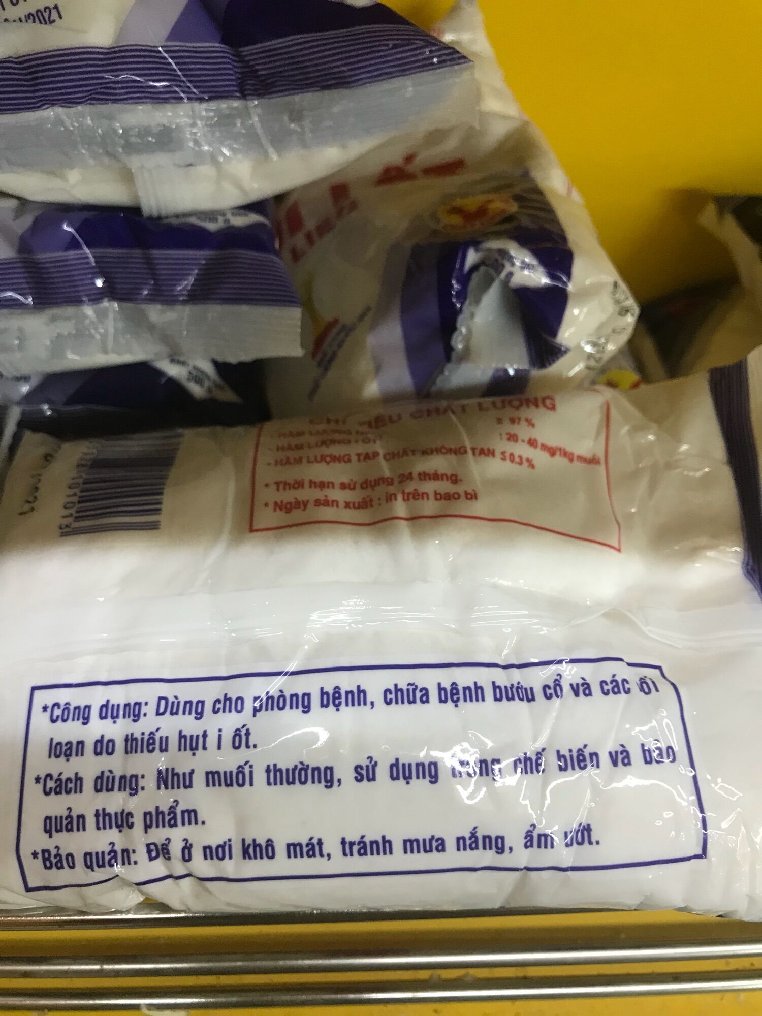 muối iot  500gr- combo 2 gói