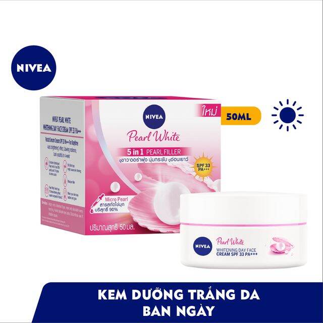 Kem dưỡng trắng da nivea ban ngày