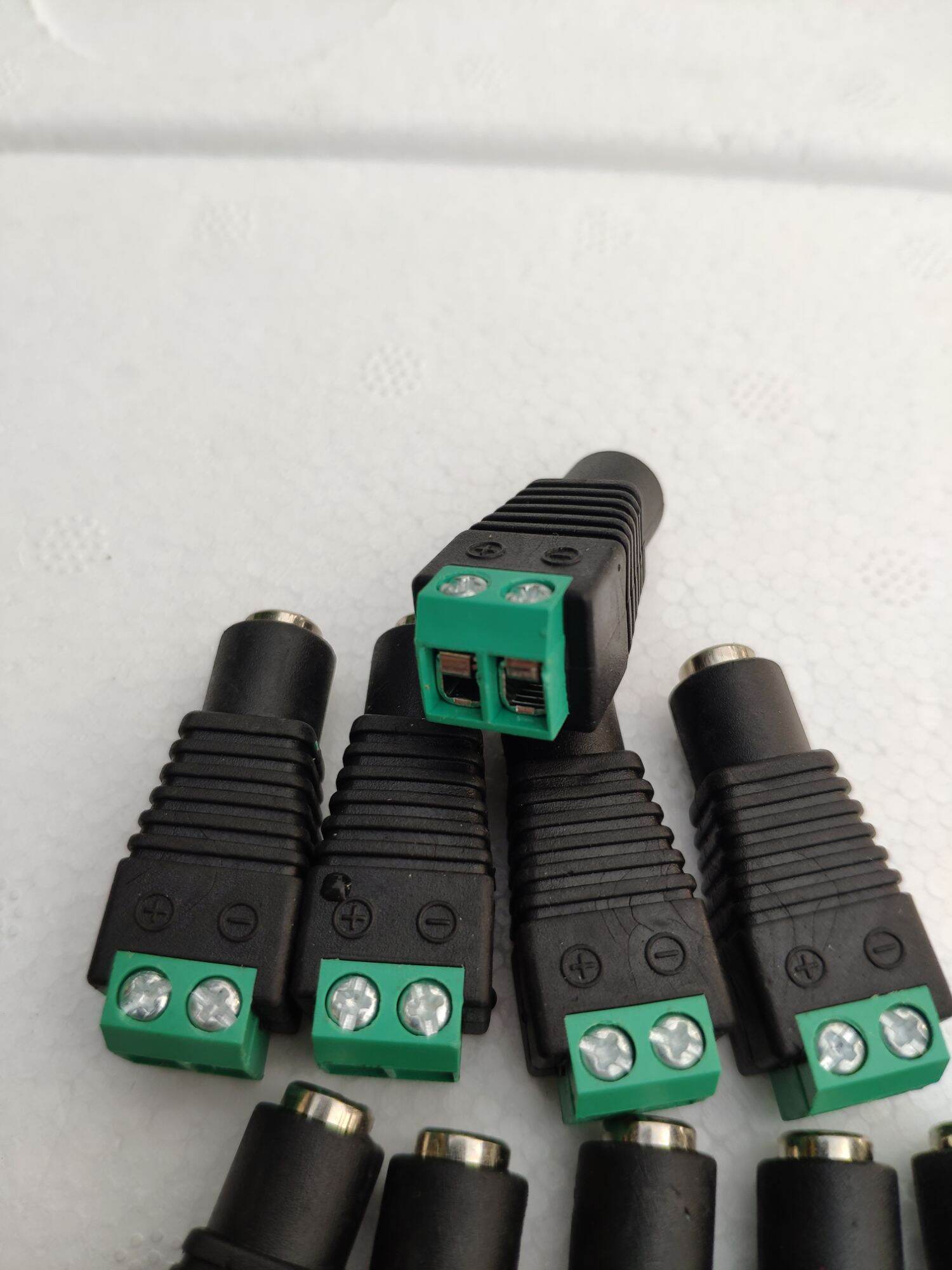 Giắc cái vặn ốc 5.5mm, giắc nguồn dc cái 5.5x2.1mm, jack cái