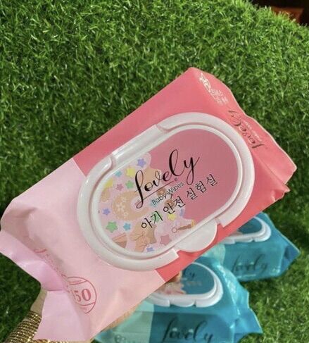 Combo 6 hộp khăn ướt hq lovely không mùi