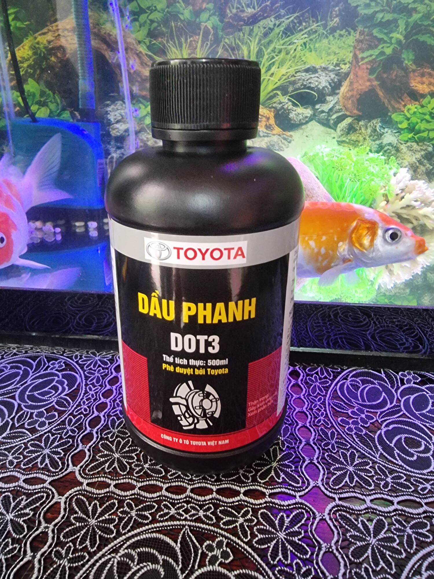 Dầu Phanh TOYOTA DOT3 Brake Fluid 0.5 lít