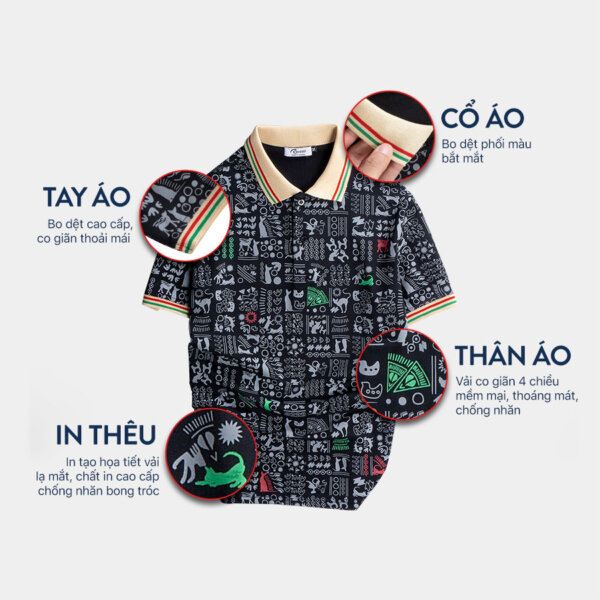 ÁO THUN POLO CAO CẤP FOX MAN THỂ THAO