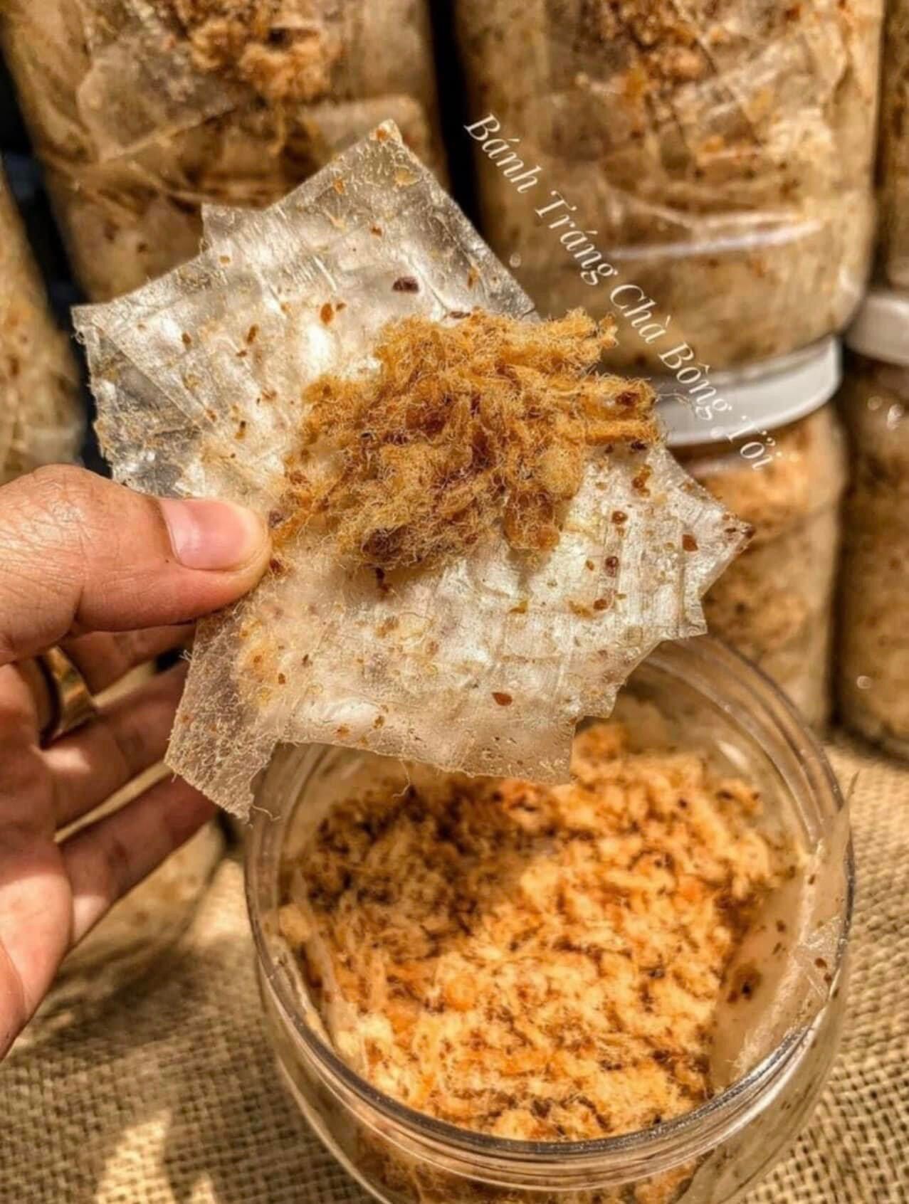 BÁNH TRÁNG CHÀ BÔNG TỎI 250gr