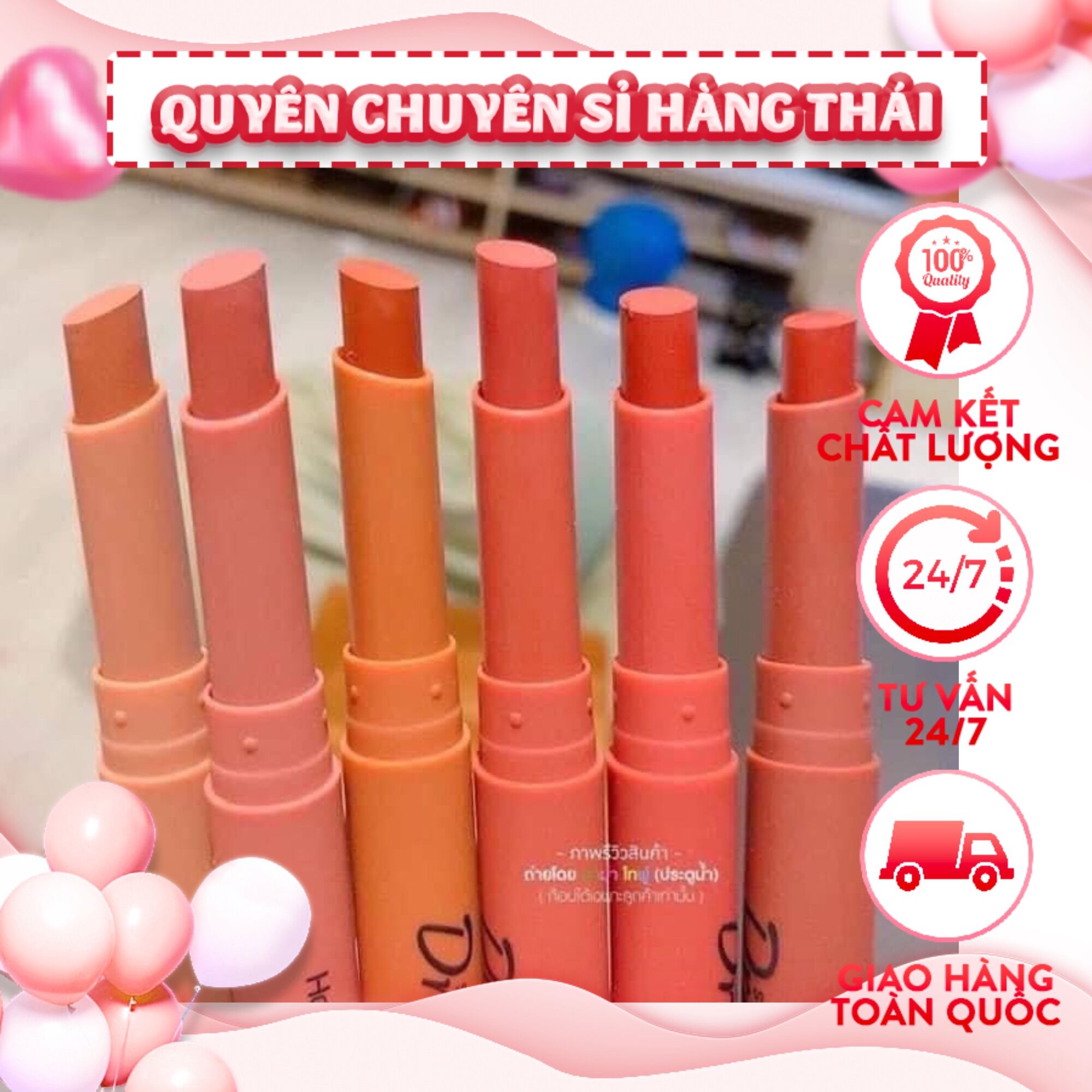 Set 6 son refreshing dream thái lan