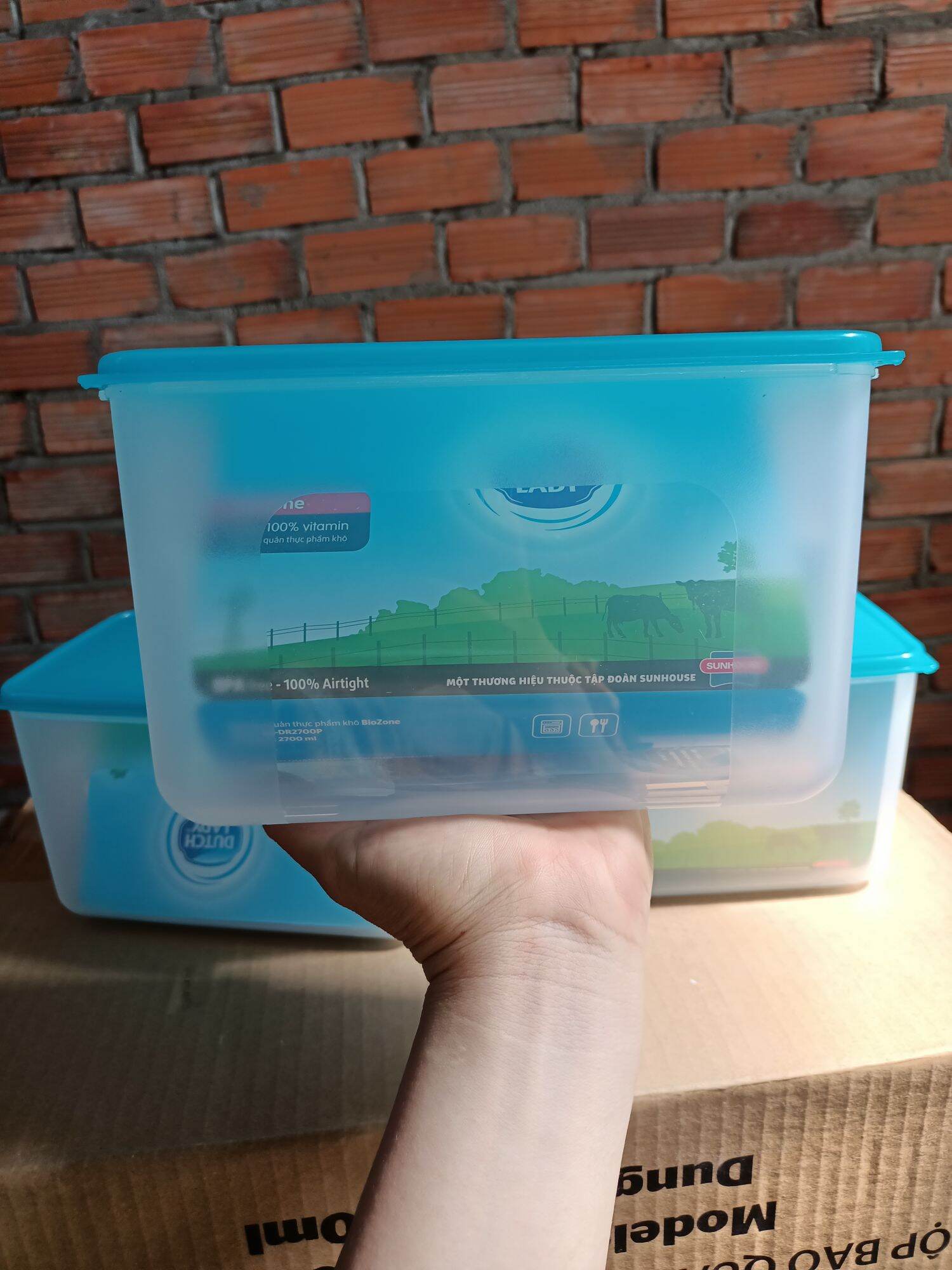 [HCM]HỘP Nhựa BIOZONE 2700ml