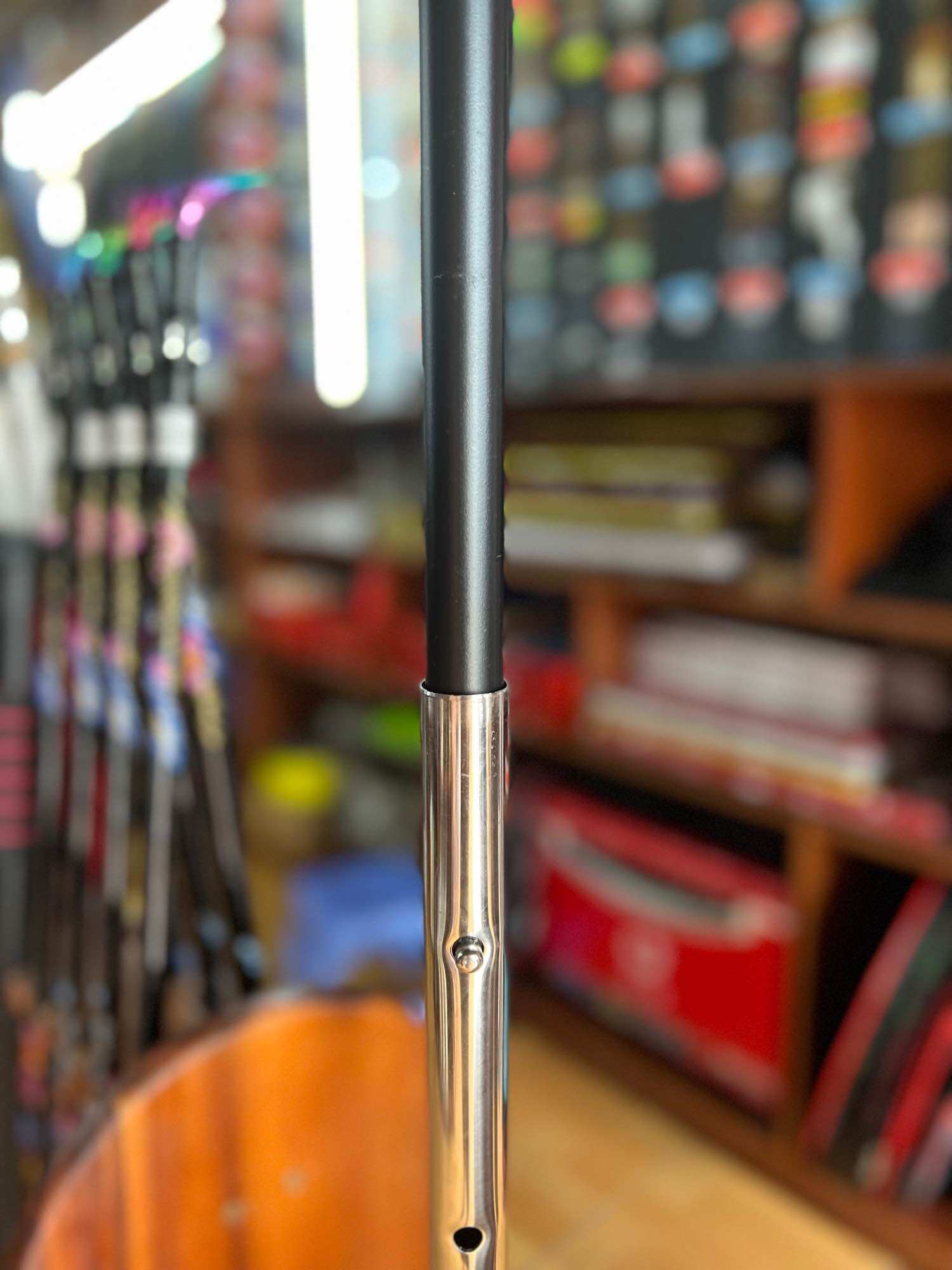 Cán dù inox