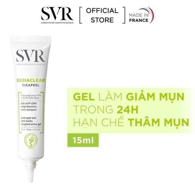 Gel Ngăn Ngừa Mụn Cấp Tốc Svr Cicapeel 15Ml - Bill Pháp