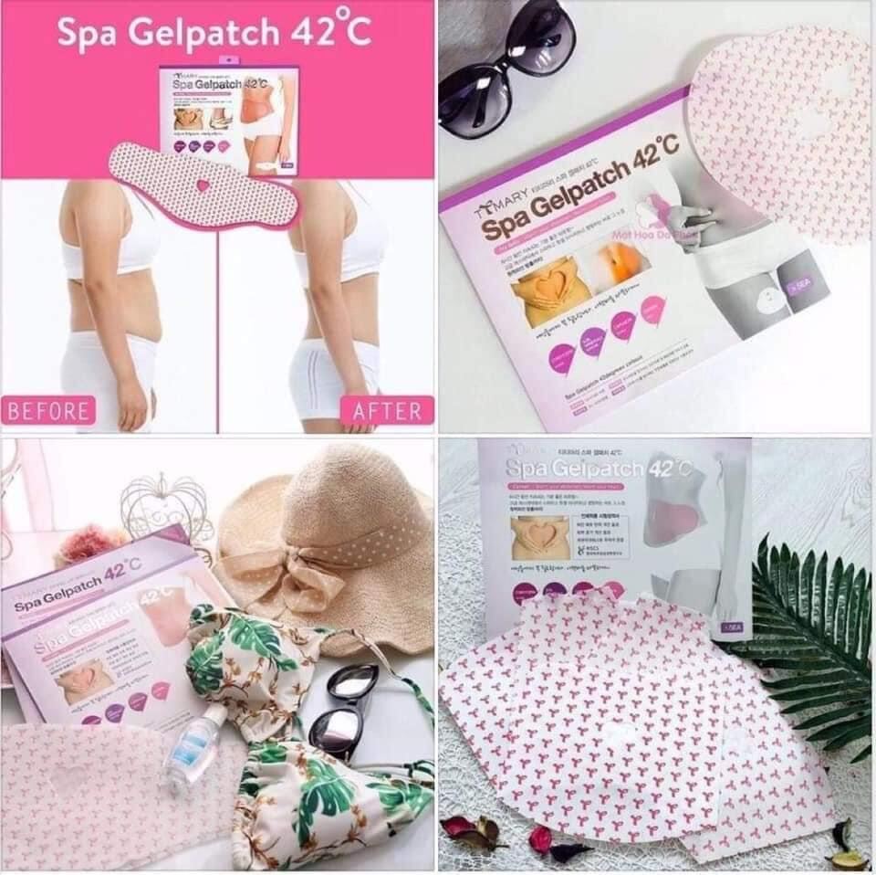 SPA GELPATCH 42 ĐỘ. miếng dán tan mỡ bụng