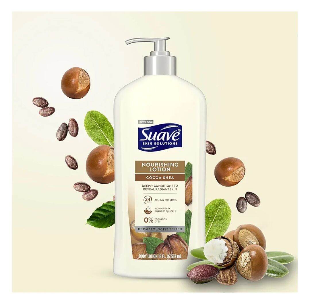 Sữa dưỡng thể SUAVE COCOA SHEA ( 532ml ) - Hàng nhập Mỹ.