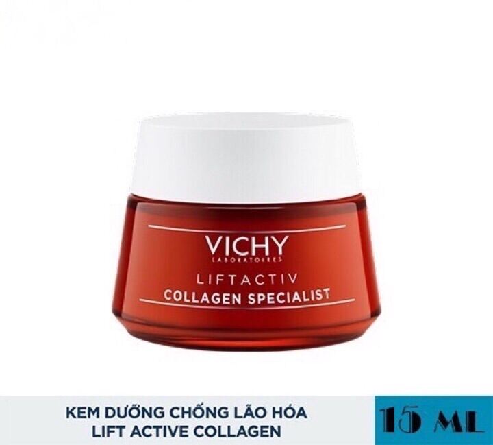 Kem Dưỡng Colagen Chuyên Biệt Ngăn Ngừa Các Dấu Hiệu Lão Hoá Vichy 15Ml